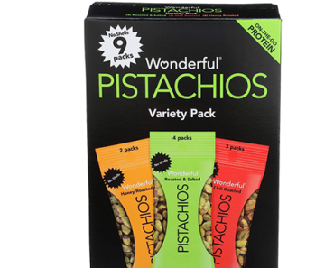Wonderful Pistachios , No Shell Nuts, Variety Pack, 9 Count – Just $6.36!