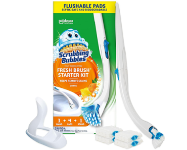 Scrubbing Bubbles Fresh Brush Toilet Bowl Cleaning System Starter Kit – Just $4.15! Prime Day 2024 Deals!