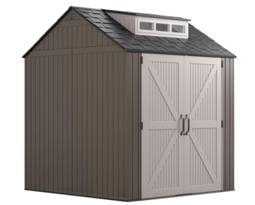 Rubbermaid Large Resin Outdoor Storage Shed With Floor (7 x 7 Ft.) – Just $899.00!