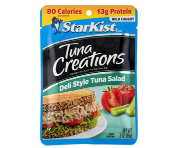 StarKist Tuna Creations Deli Style Tuna Salad, 3 oz, Pack of 12 – Just $8.51!