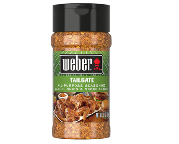 Weber Ultimate Tailgate Seasoning, 3.7 Ounce Shaker – Just $1.70!