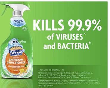 Scrubbing Bubbles Disinfectant Bathroom Grime Fighter Spray – Just $2.66!