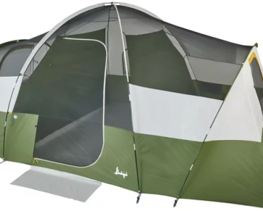 Slumberjack Riverbend 10-Person, 3-Room, Hybrid Dome Tent – Just $69.00!