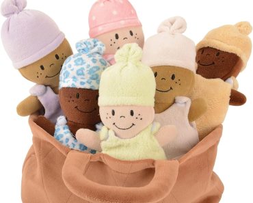 Creative Minds Basket of Babies Soft Baby Dolls – Only $17.34!