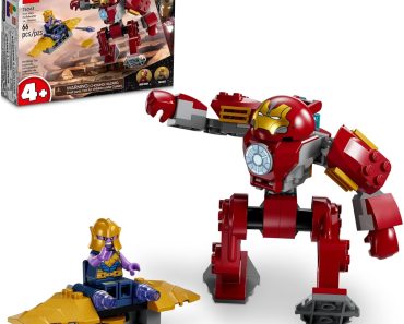 LEGO Marvel Iron Man Hulkbuster vs. Thanos Building Toy Set – Only $17.99!