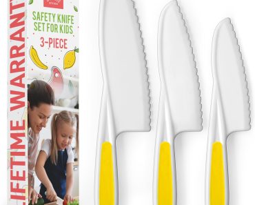 Zulay 3-Piece Kids Knife Set – Only $6.99!