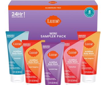 Lume Acidified Body Wash (5 Pack Minis) – Only $16.06!