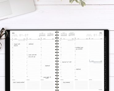 AT-A-GLANCE Planner 2024-2025 Academic, Weekly & Monthly, Half-Hourly Appointment Book – Only $5.11!