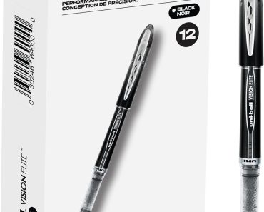 Uniball Vision Elite Rollerball Pens (Pack of 12) – Only $11.91!