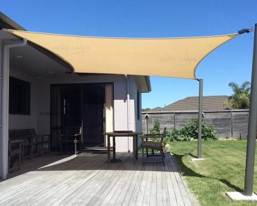 SUNNY GUARD Sun Shade Sail – Only $24.99!