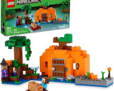 LEGO Minecraft The Pumpkin Farm Building Toy – Only $27.99!