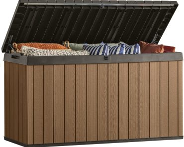 Keter Darwin 150 Gallon Resin Large Deck Box – Only $142.99!