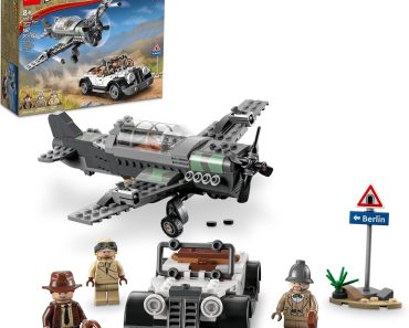 LEGO Indiana Jones and the Last Crusade Fighter Plane Chase Building Set – Only $27.99!