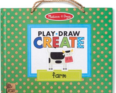 Melissa & Doug Natural Play: Play, Draw, Create Reusable Drawing & Magnet Kit – Only $10.39!