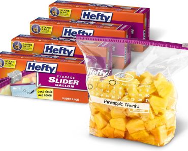 Hefty Slider Storage Calendar Bags, Gallon Size, 120 Count – Only $13.56!