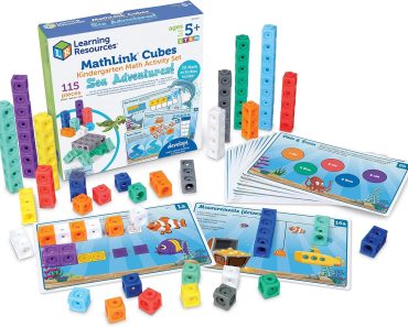 MathLink Cubes Kindergarten Math Activity Set – Only $12.99!