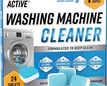 Active Washing Machine Cleaner (24 Pack) – Only $14.95!