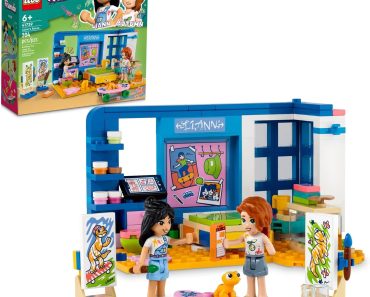 LEGO Friends Liann’s Room Art-Themed Bedroom Playset – Only $12.74!