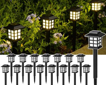 SOLPEX Solar Outdoor Lights (16 Pack) – Only $26.63!