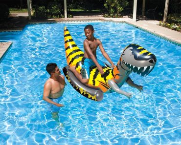 Poolmaster T-Rex Inflatable Ride-On – Only $41.37!