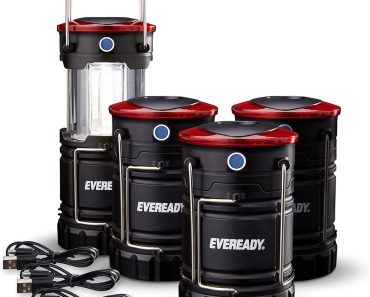 Eveready LED Camping Lanterns (4-Pack) – Only $19.60!