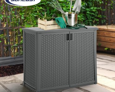 Suncast Outdoor Storage Cabinet – Only $109!