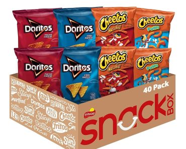 Frito Lay Doritos & Cheetos Mix Variety Pack (40 Count) – Only $17.95!