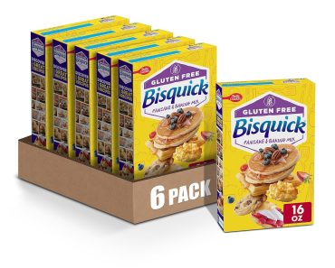 Betty Crocker Bisquick Pancake & Baking Mix (Pack of 6) – Only $10.52!