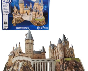 Harry Potter Hogwarts Castle 3D Puzzle Model Kit – Only $19!