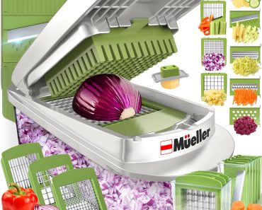 Mueller Pro-Series 10-in-1, 8 Blade Vegetable Chopper – Only $23.86!