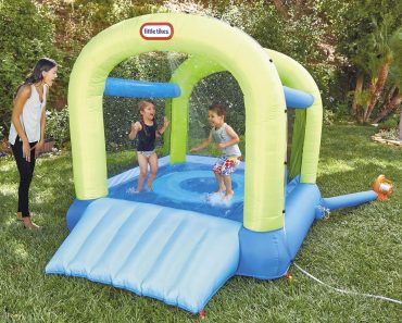 Little Tikes Splash n’ Spray Indoor/Outdoor 2-in-1 Inflatable Bouncer – Only $120.62!