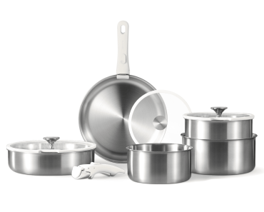 CAROTE Stainless Steel Pots and Pans Set – Only $54.99!