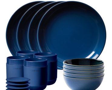 Corelle Stoneware 16-piece Dinnerware Set – Only $39.99!