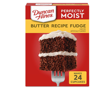 Duncan Hines Perfectly Moist Butter Recipe Fudge Cake Mix – Just $1.17!