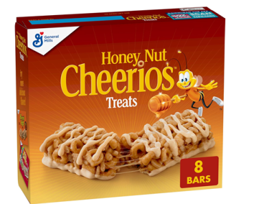 Honey Nut Cheerios Breakfast Cereal Bars, 8 count – Just $1.69!