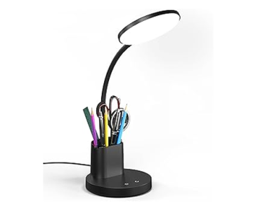 LED Desk Touch Lamp with 3 Color Modes – 360° Adjustable – Just $18.89!