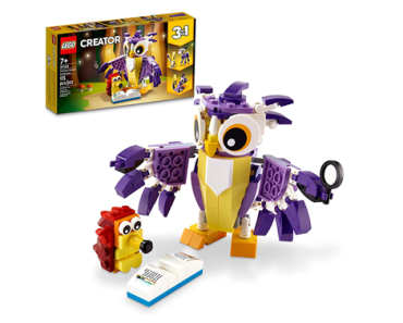 LEGO Creator 3in1 Fantasy Forest Creatures 31125 – Owl, Rabbit and Squirrel – Just $14.99!