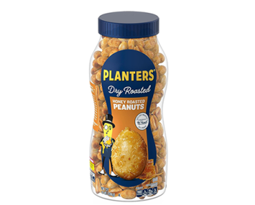 PLANTERS Honey Roasted Peanuts, 16 oz Jar – Just $1.78!