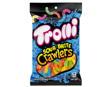 Trolli Sour Brite Crawlers, Original Flavored Sour Gummy Worms, 7.2 Ounce – Just $1.48!