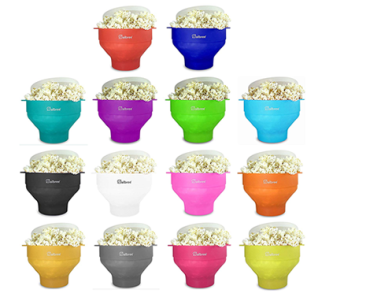 The Original Salbree Silicone Microwave Popcorn Popper with Lid – Just $16.99!