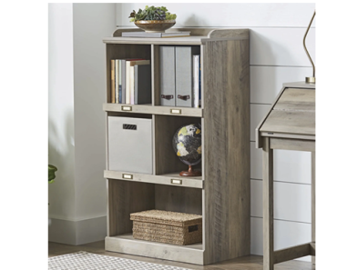 Better Homes & Gardens Modern Farmhouse 5-Cube Organizer Bookcase – Just $85.00!