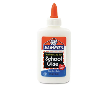 Elmer’s Liquid School Glue, Washable, 4 Ounces – Just $.50! Grab the school supplies!