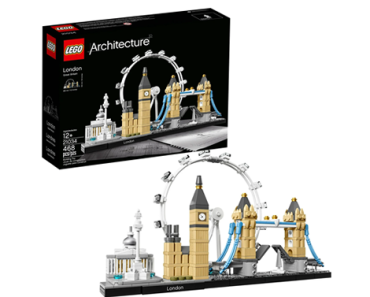 LEGO Architecture London Skyline 21034 Collectible Model Building Kit – Just $25.99!