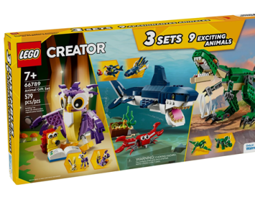 LEGO Creator Animal Gift Set, Build and Rebuild 9 Exciting Animal Toys in 1 Box – Just $20.00!