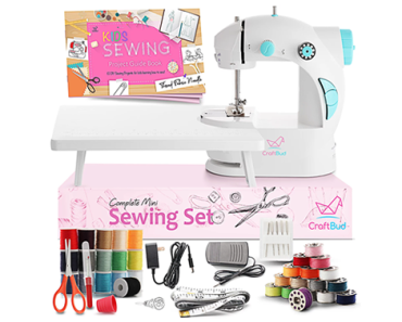 CraftBud Sewing Machine Kit for Beginners – Just $32.99!