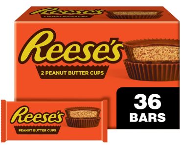 REESE’S Milk Chocolate Peanut Butter Cups (36 Count) – Only $20.89!