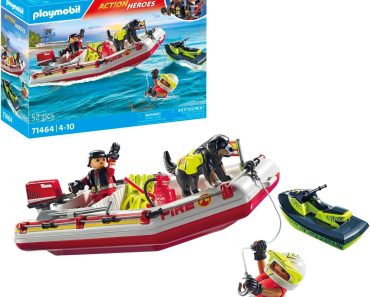 Playmobil Fireboat with Aqua Scooter – Only $23.99!