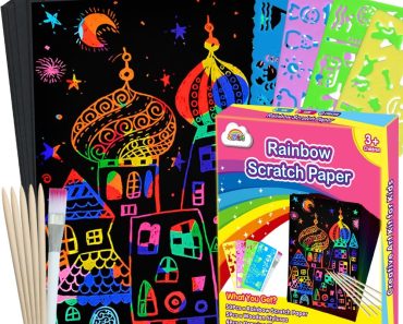 ZMLM Scratch Paper Art Set – Only $8.49!