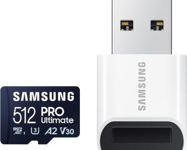 SAMSUNG PRO Ultimate microSD Memory Card+Reader – Only $44.99!