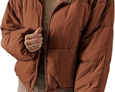 Dokotoo Womens Winter Quilted Jacket – Only $28.97!